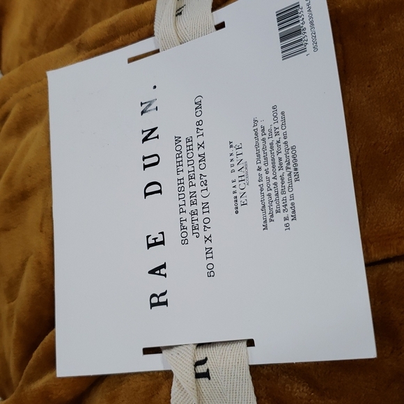 Rae Dunn blanket NWT - Picture 3 of 3
